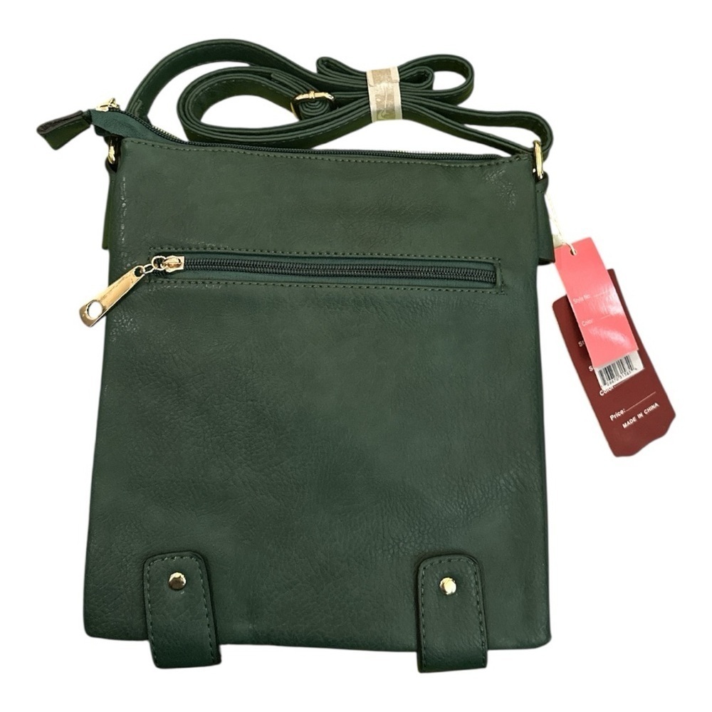 MIRA Collection Mint Green Studded Crossbody Bag - Picture 6 of 7